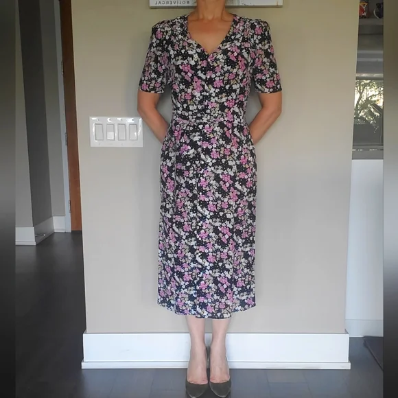 👑 5X HOST PICK 👑 Rouje Paris Mathilde Floral Dress - Picture 9 of 14